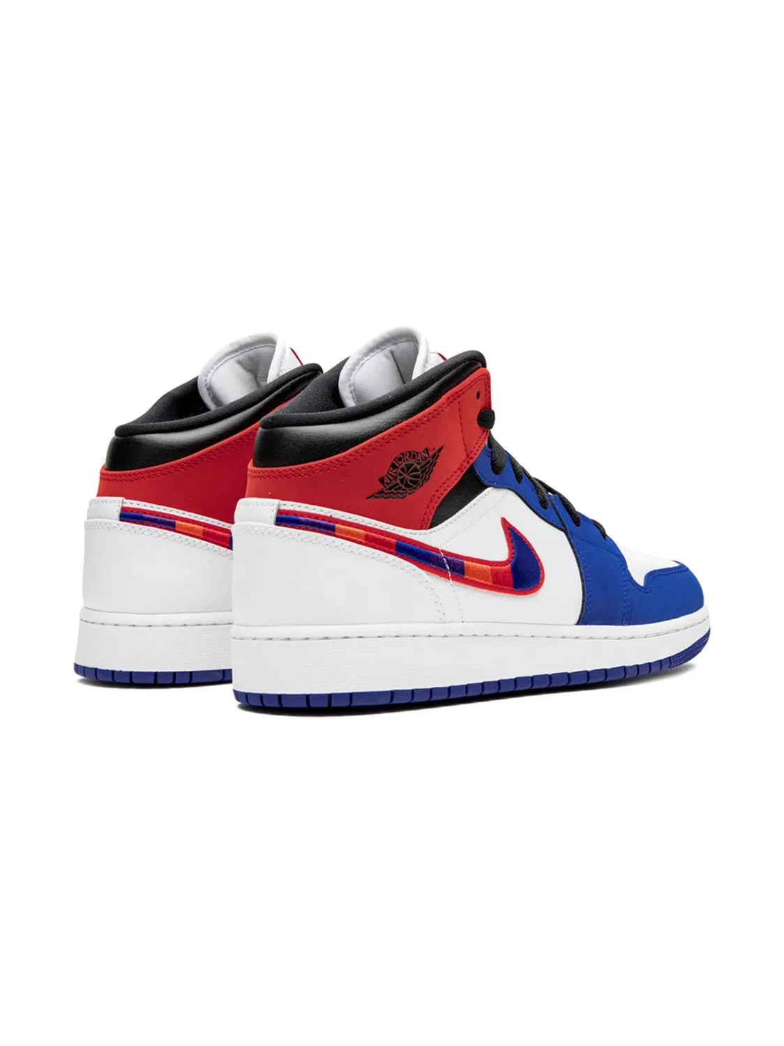 Кроссовки Air Jordan 1 Mid SE с Многоцветным Сволошем — фото 3