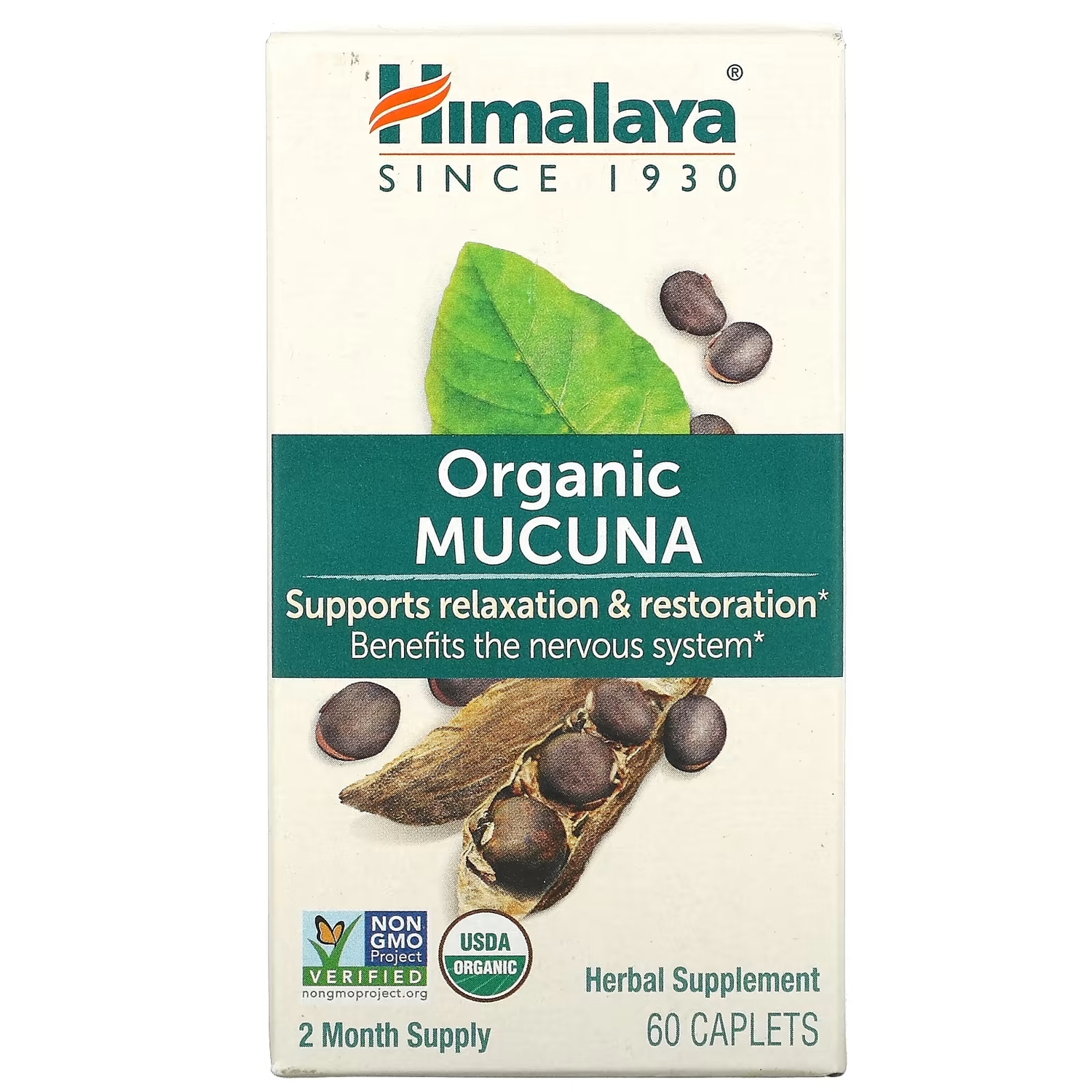 

Мукуна Himalaya, 60 капсуловидных таблеток