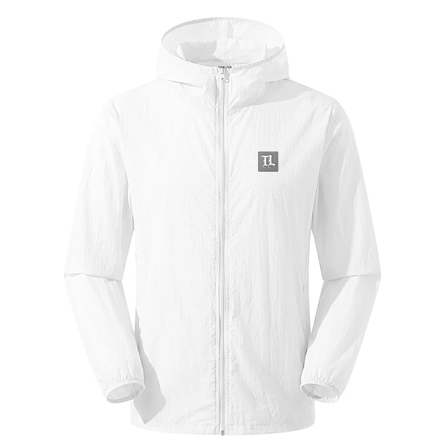 Детский комплект для защиты от солнца Ice Silk Quick-Drying Breathable Cooling UPF50+ Lightweight Simple Basic Fashion Mountaineering Professional Fishing Suit Tonlion, White