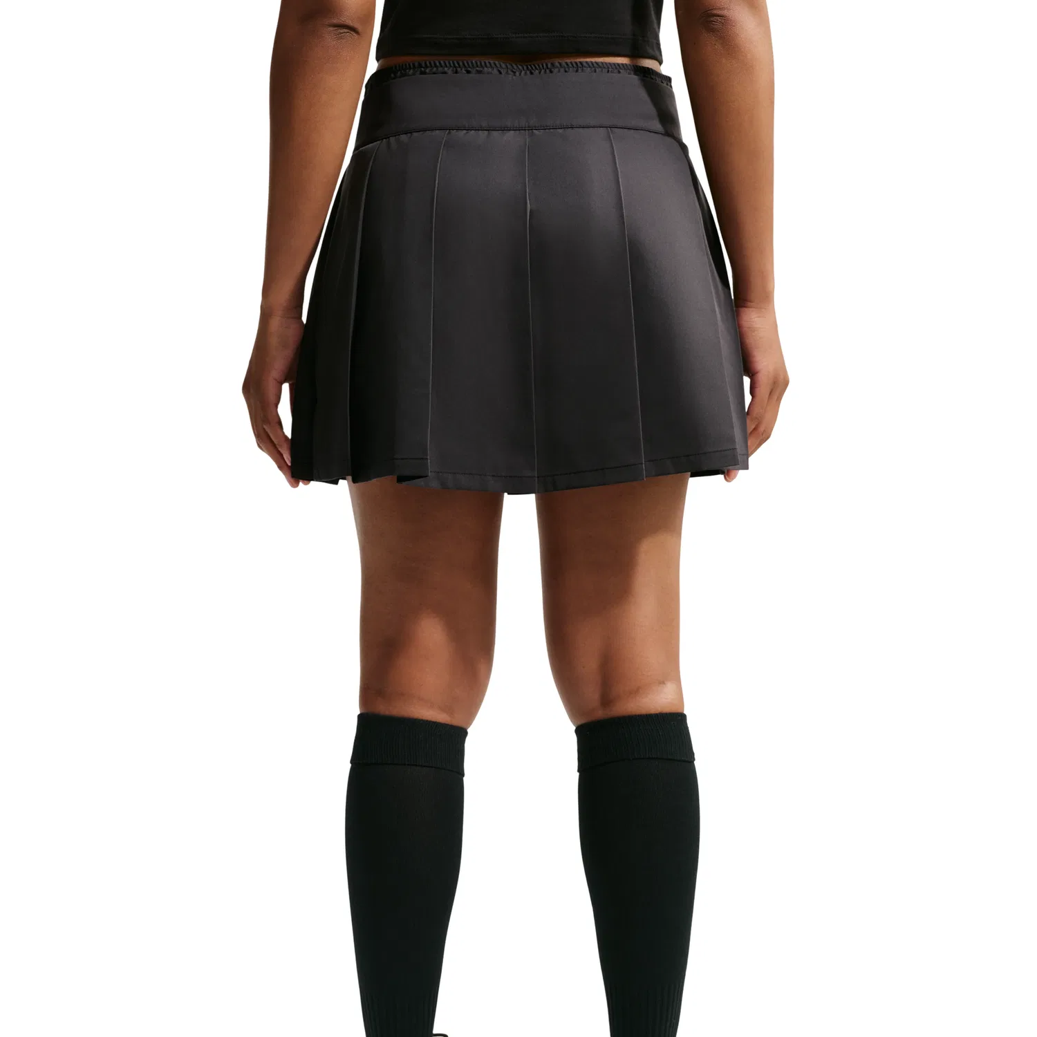 Женская юбка Sportswear Pleated Miniskirt 'Black Ridgerock' Nike, Black/Ridgerock — фото 2