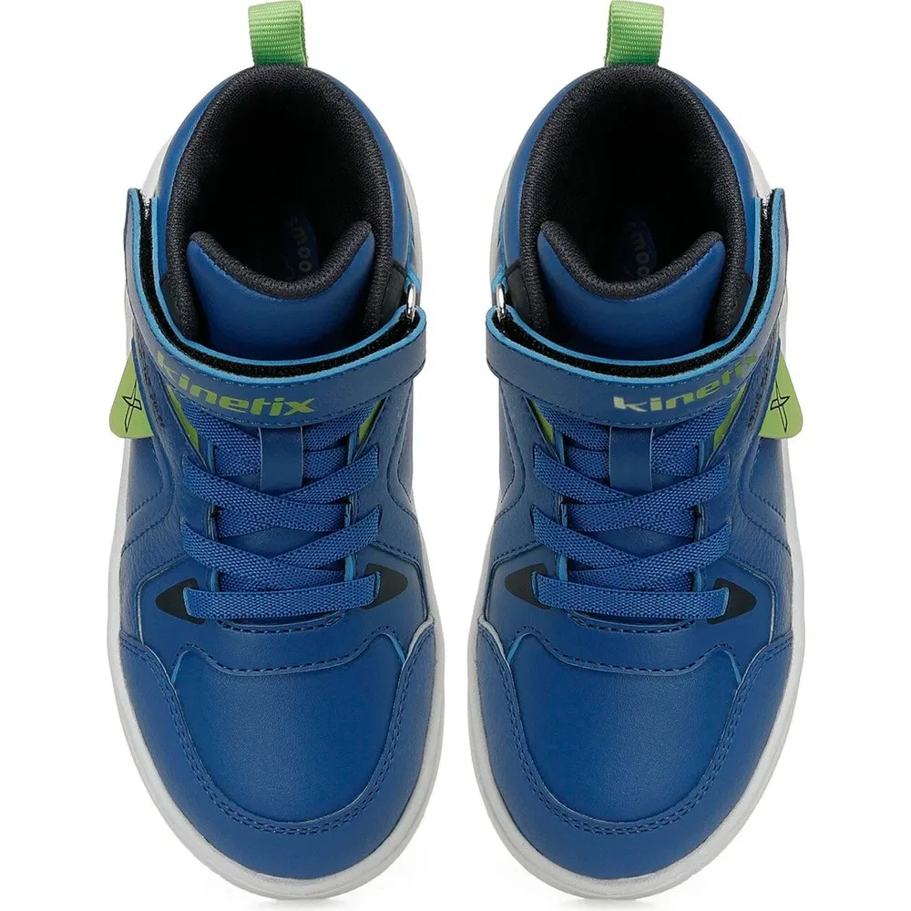 Детские кроссовки высокие с принтом Grene Hı P Saks Erkek Çocuk High Sneaker Kinetix — фото 4