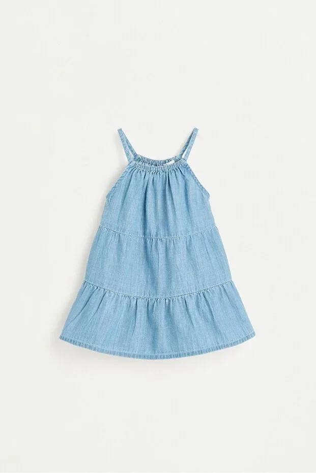 Детское платье для девочек с бретельками Lefties, Light Blue