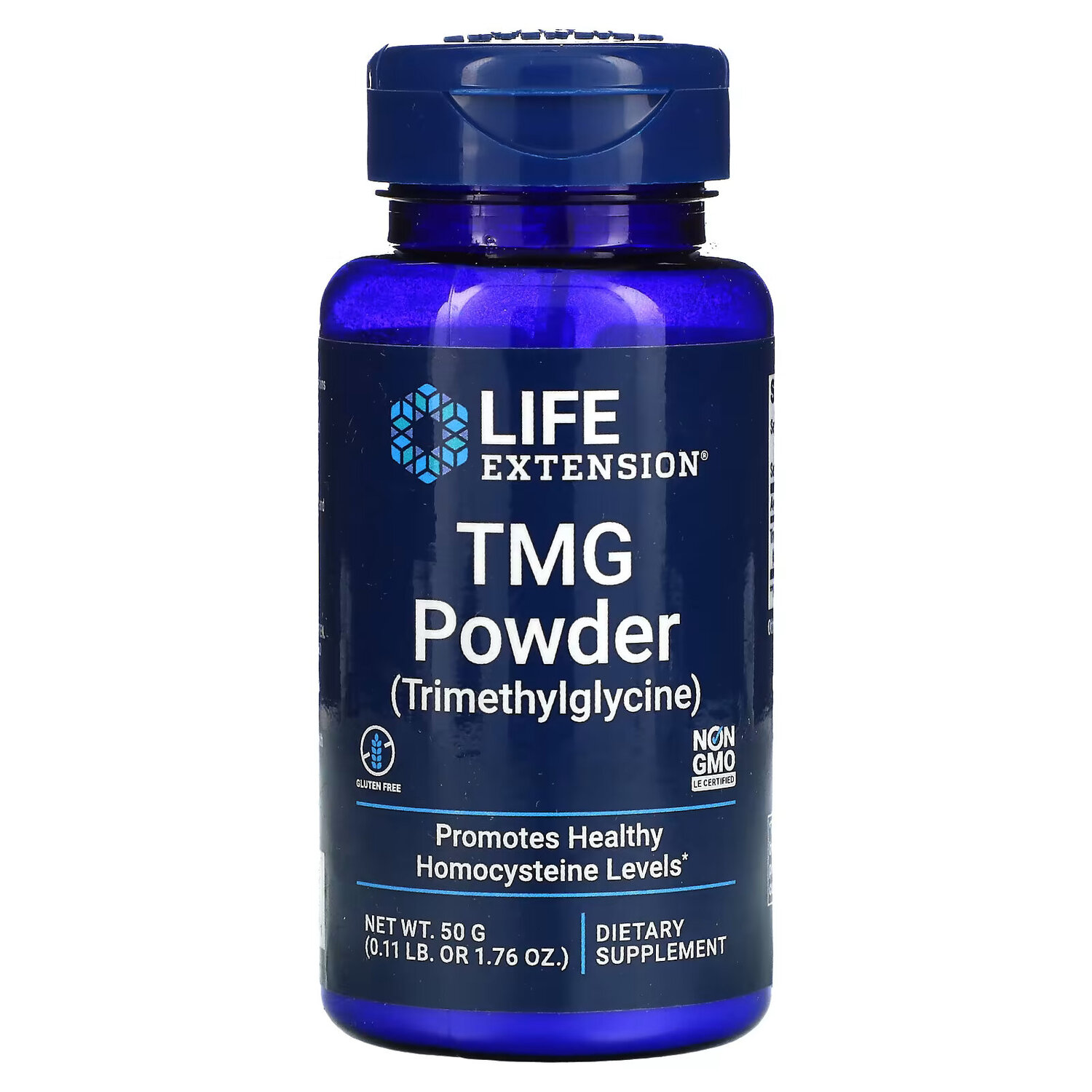 

Life Extension, TMG порошок (триметилглицин), 50 г (1,76 унции)