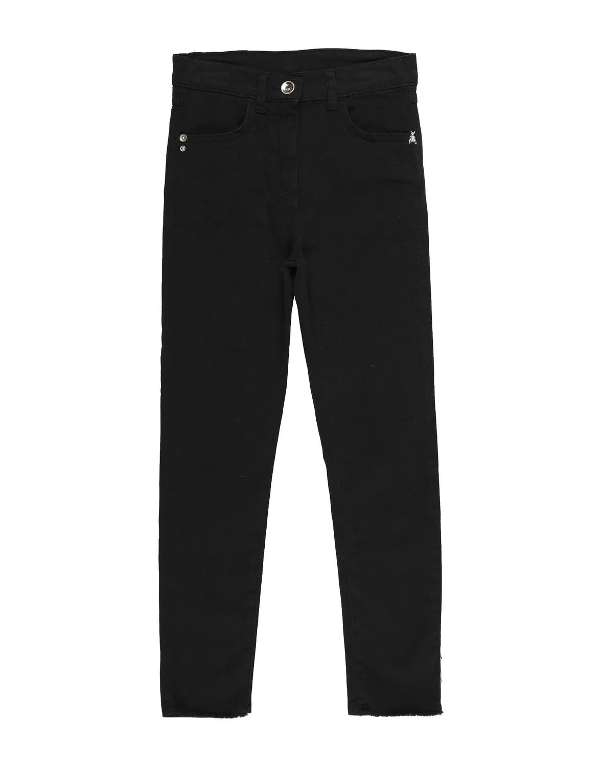 Детские брюки для девочек из габардина Pepe Jeans Heritage, черный