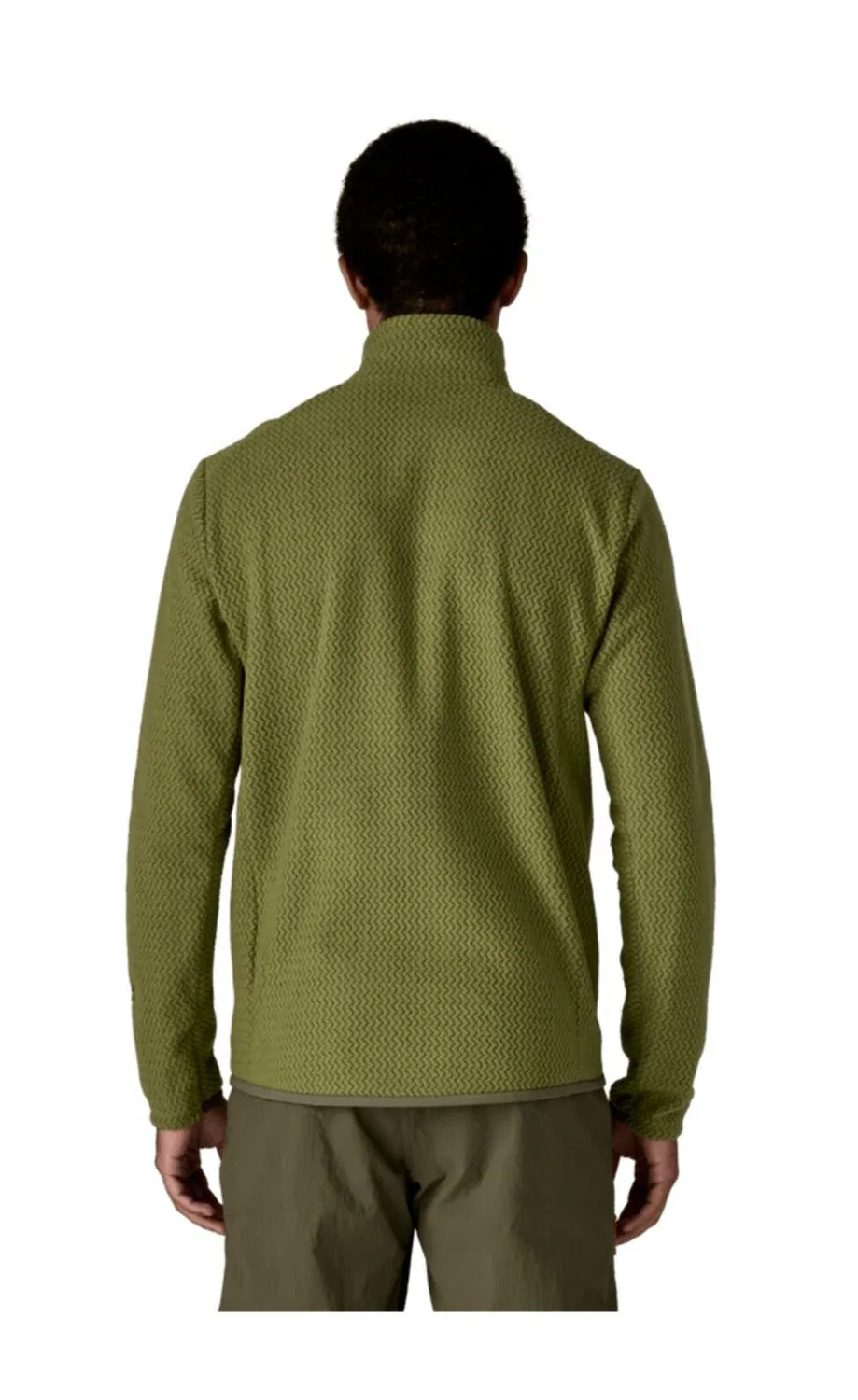 Мужская флисовая куртка с принтом R1 Air Patagonia, Caper Green — фото 3