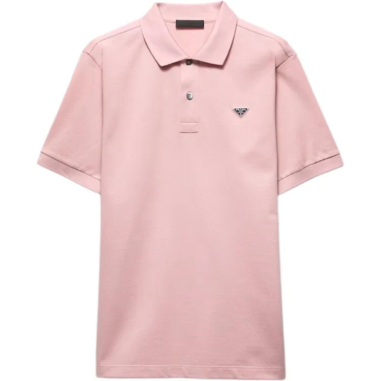 Мужское поло PRADA, Pink