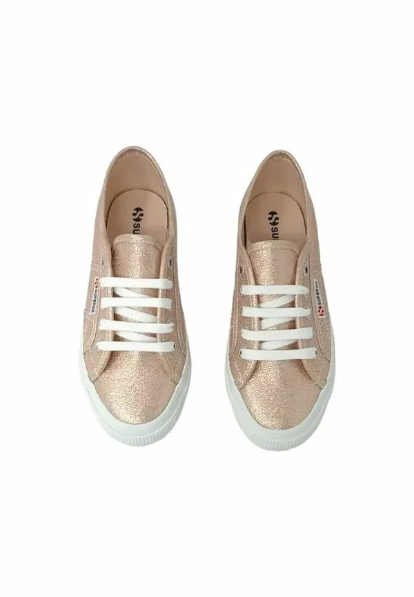Кроссовки текстильные Superga, Rose Gold, розовый — фото 2