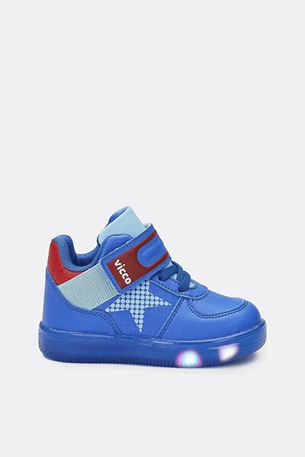 Детские кроссовки для мальчиков со светодиодами Vicco, Saks Blue — фото 2
