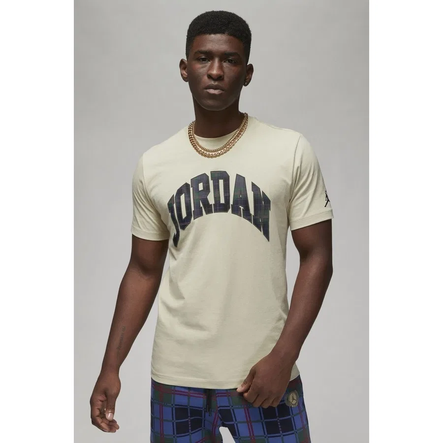 Футболка Nike Jordan Holiday Ss Crew, Бежевый