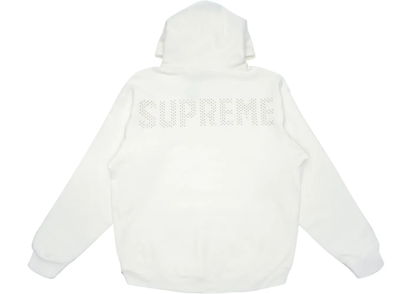 Мужской худи с принтом Supreme Sweatshirt, White — фото 2