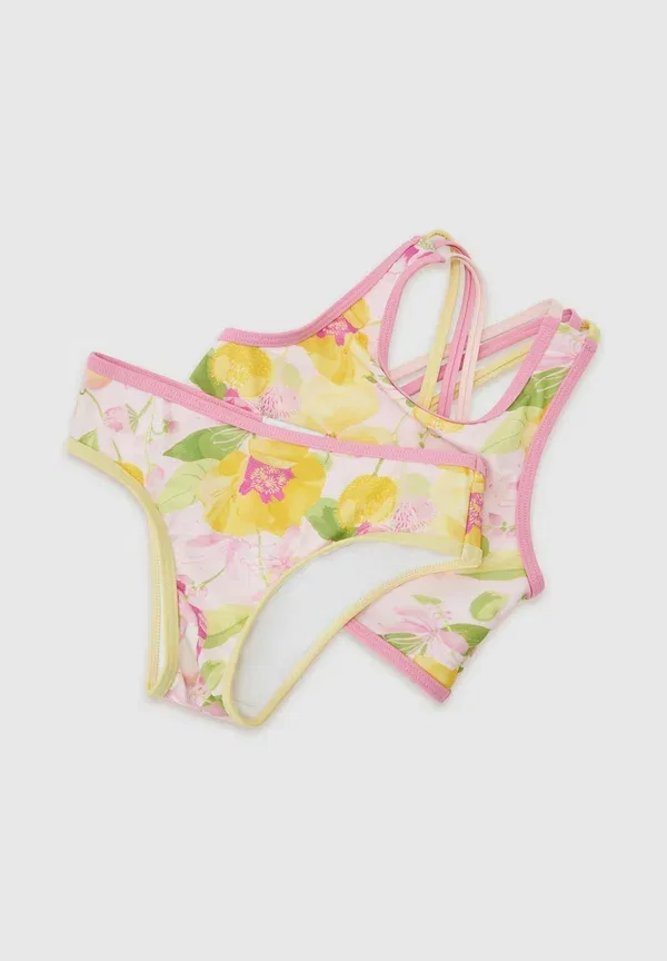 Бикини комплект с цветочным принтом Yaz, Reiss, Pink Print, розовый — фото 2