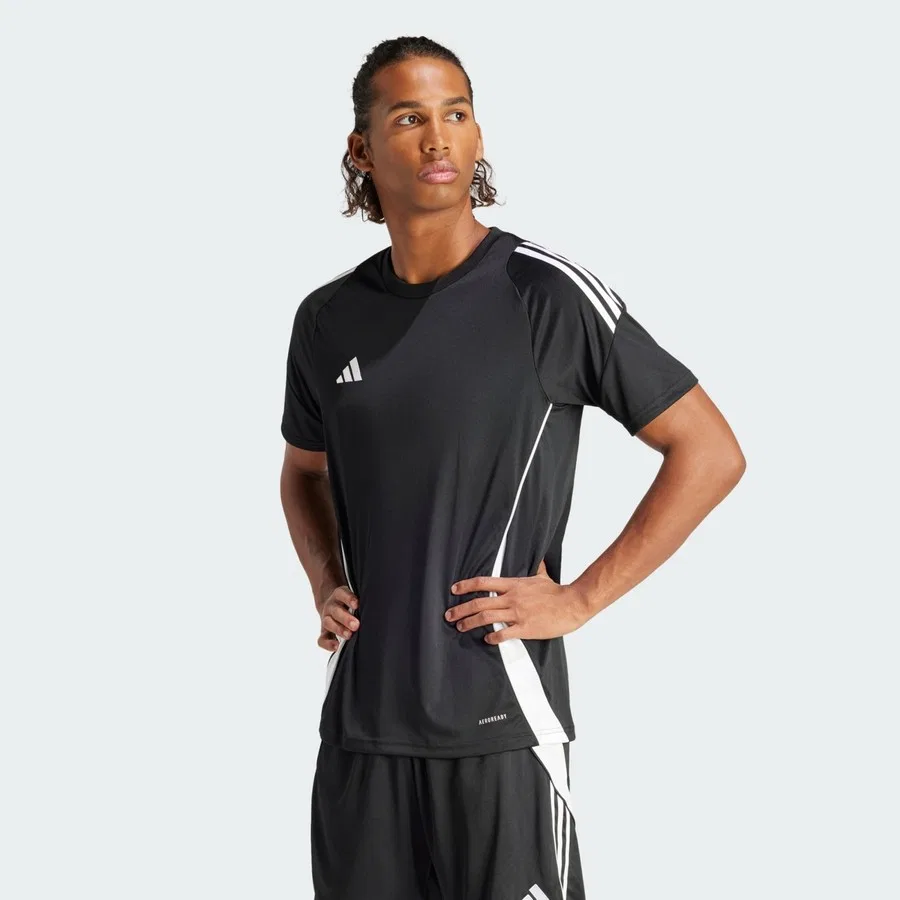 Футболка с коротким рукавом TIRO 24 adidas, Черный