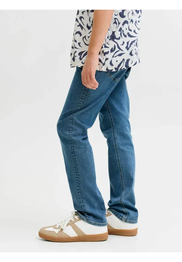 Джинсы Regular Fit JREBNOAH JJCRAFT AT 760 NOOS JNR Regular Fit Jeans Straight Leg Jeans JJ Rebel, голубой деним — фото 4