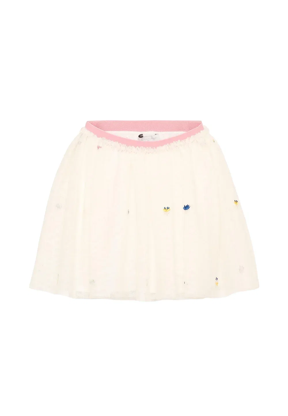 Собираюсь - юбка А-силуэта Stella Mccartney Kids, Ivory