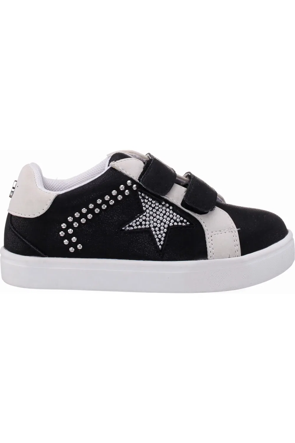 Кроссовки детские с блестками Zicky Low Top Nina, Black Shimmer — фото 3