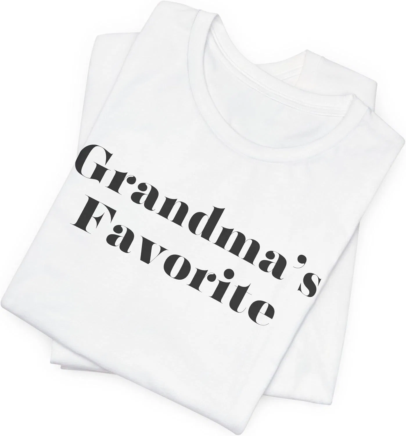 Женская футболка с принтом Grandma's favorite Bella+canvas, White — фото 3