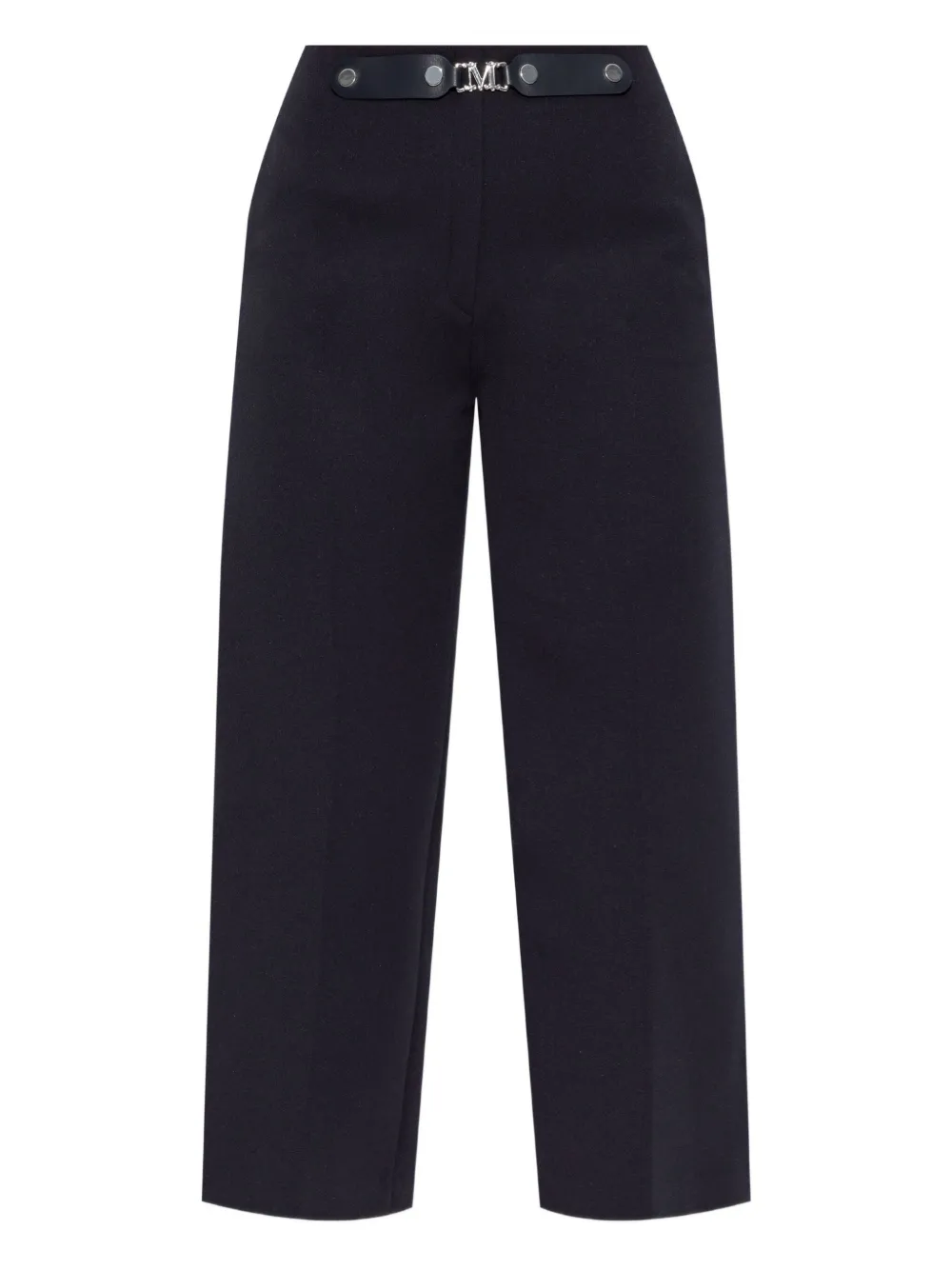 

Брюки-кюлоты с поясом MAX MARA, синий