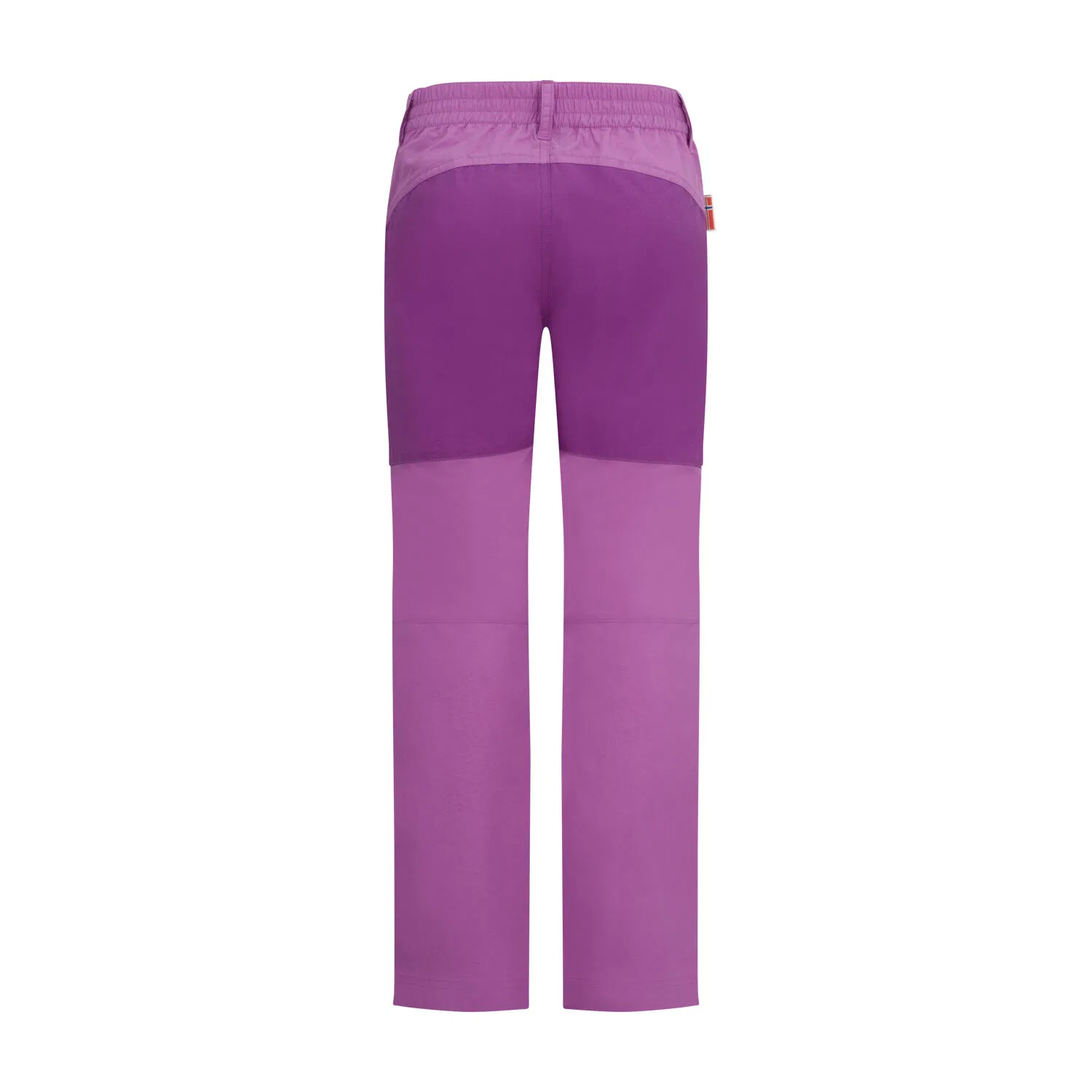 Детские брюки для мальчиков с усилением из стрейча Trollkids Hammerfest Pants PRO Slim Fit, Lotus Pink — фото 2