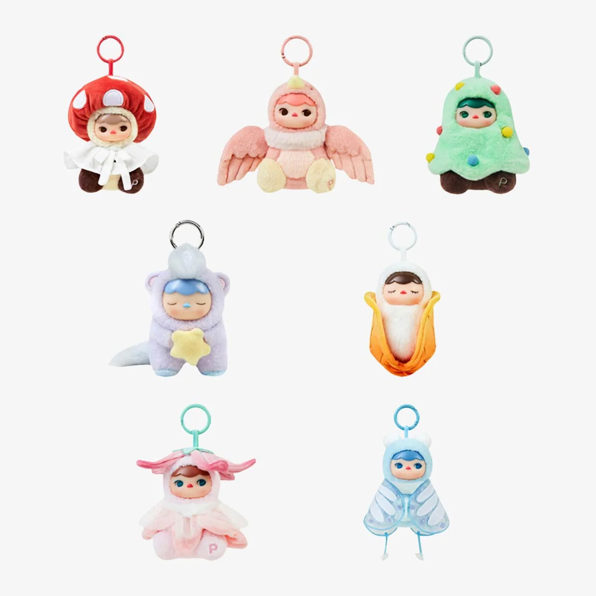 

Сюрприз-бокс с фигуркой-брелоком Pop Mart Pucky Forest Party Series, 2 рандомные фигурки