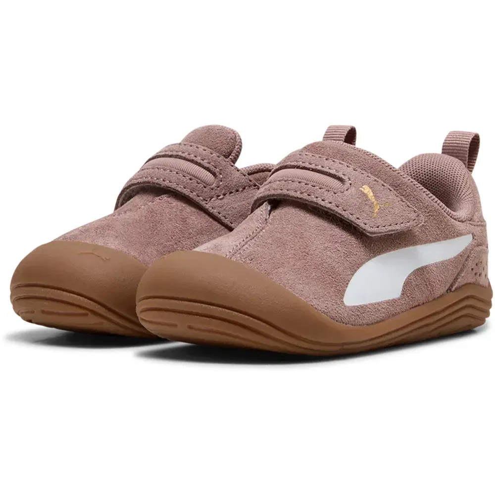 Кроссовки Puma Kitten Premium V Inf, коричневый — фото 2