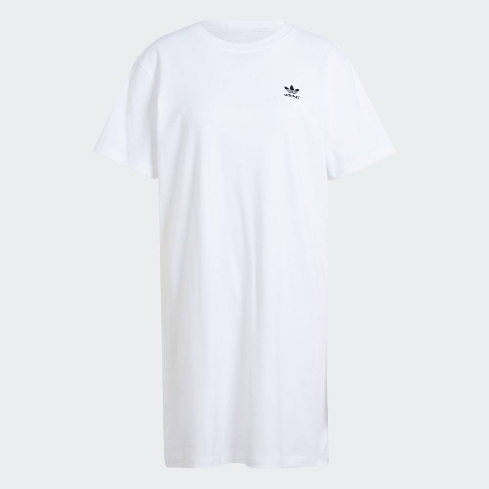 

Платье-футболка Adidas Trefoil, белый