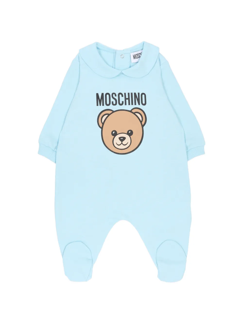 

Пижама с медвежьим мотивом Moschino Kids, синий