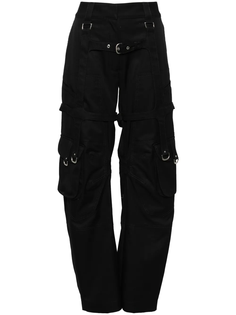 

Прямые брюки CO OFF-WHITE, черный