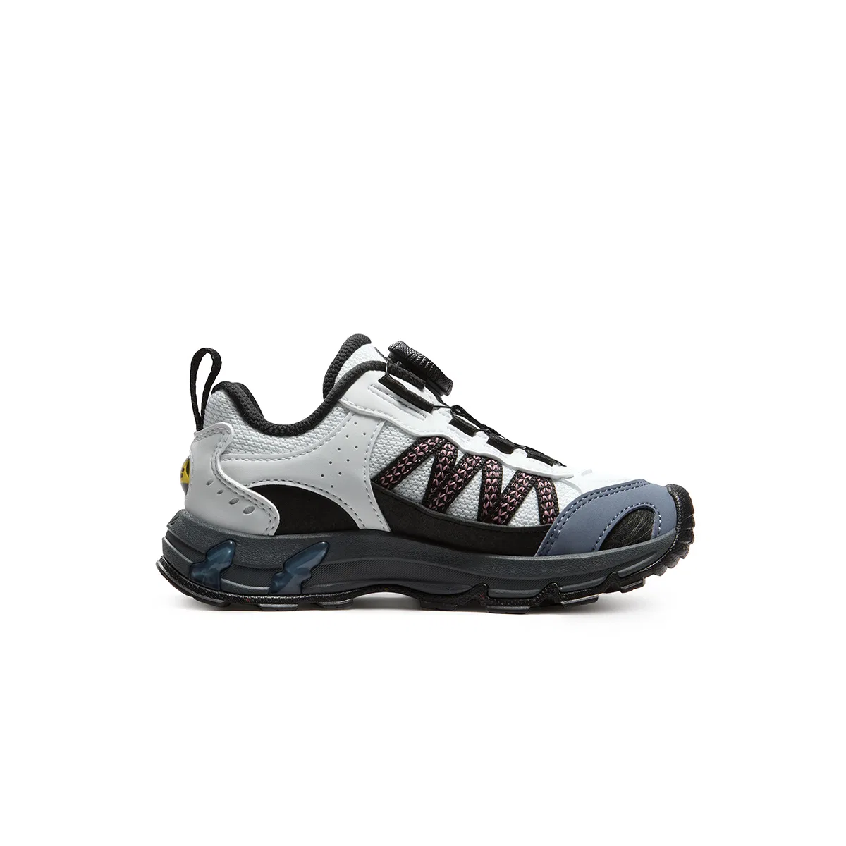 Детские кроссовки с принтом FILA KIDS, Black/White — фото 3
