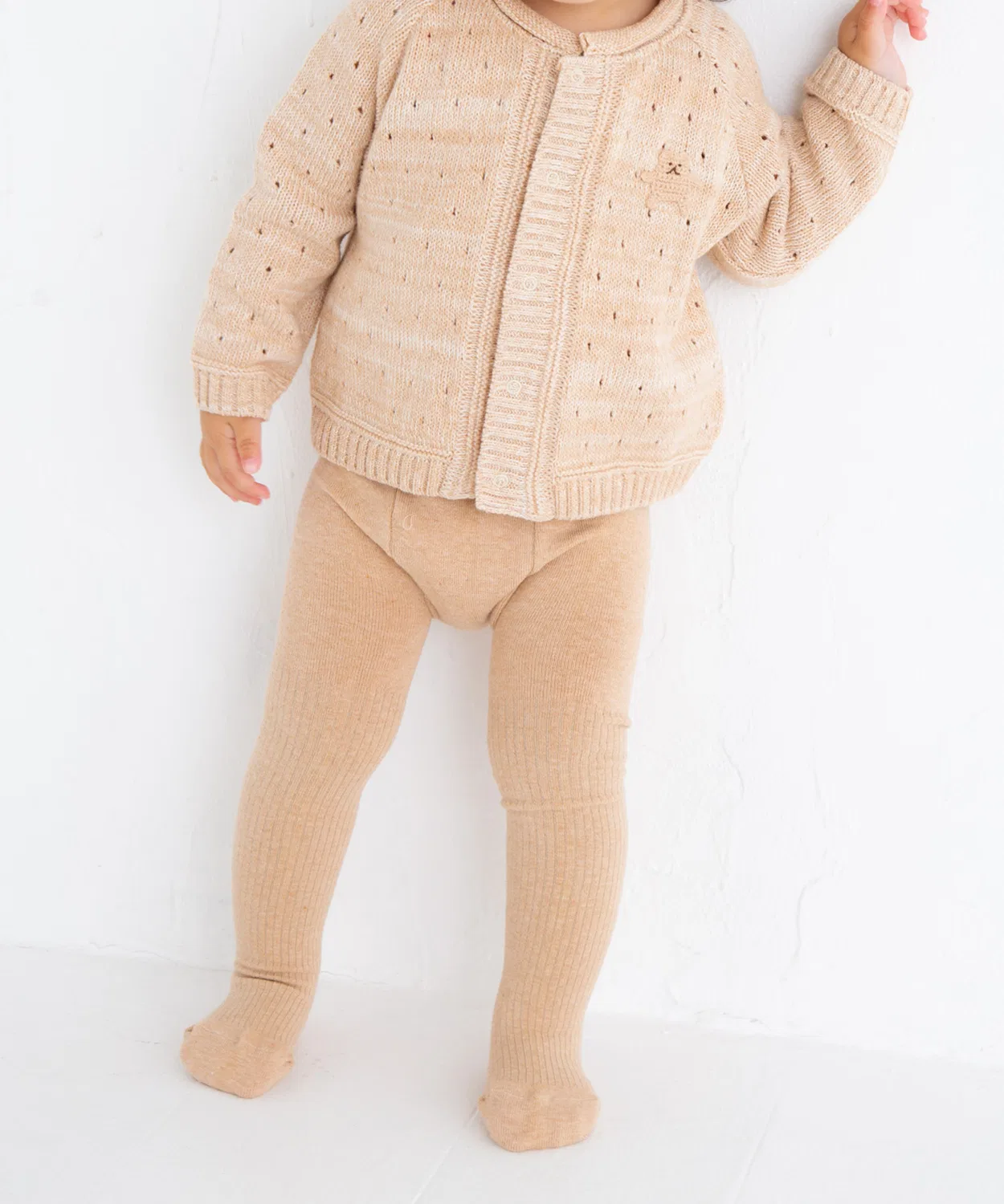Детские колготки хлопковые pompkins baby, Коричневый