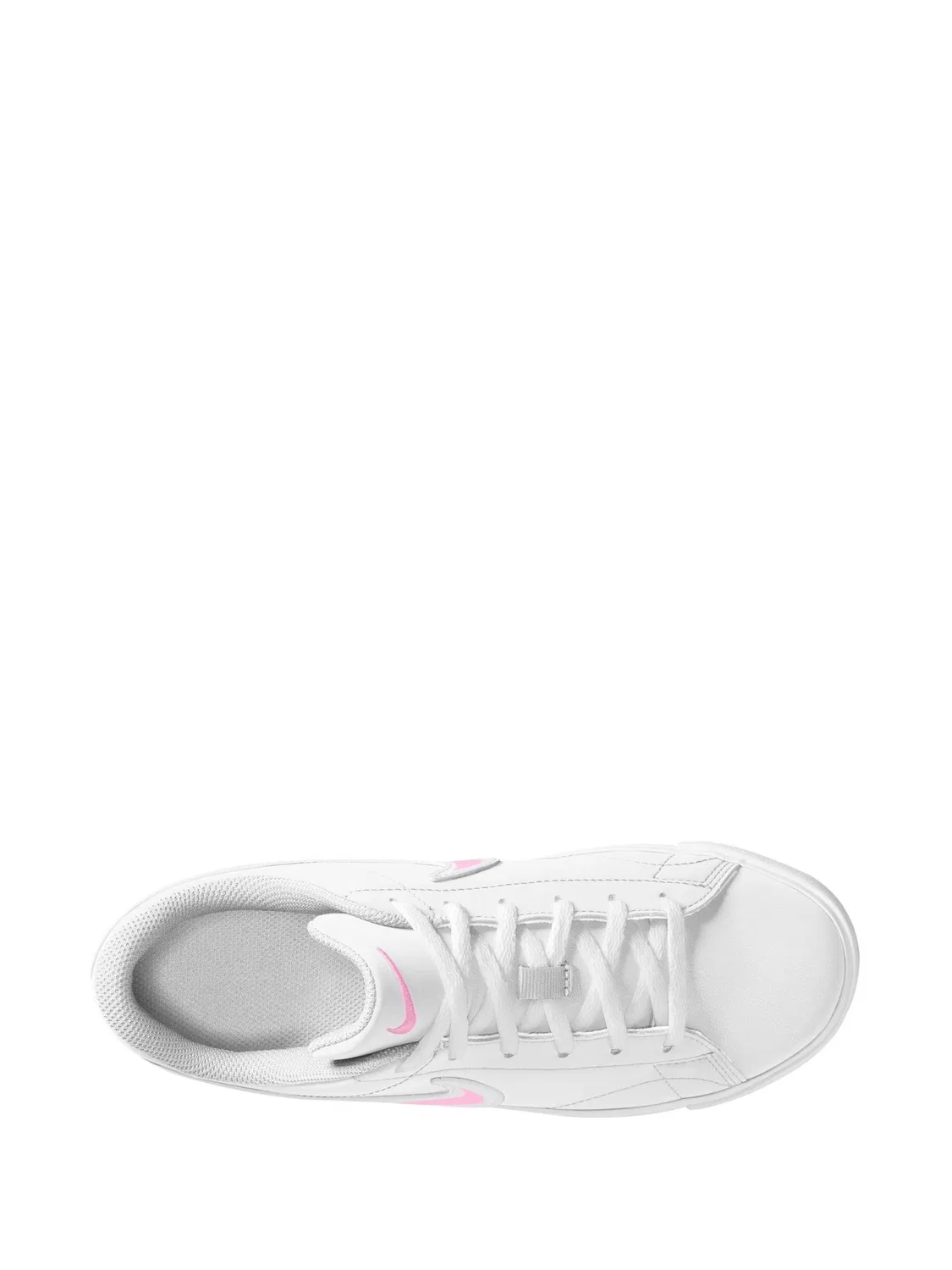 Кроссовки теннисные Nike Tennis Essential, бело-розовые — фото 3