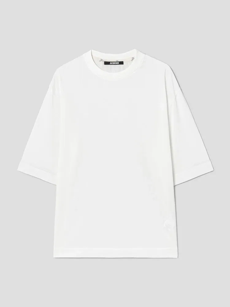 Футболка с коротким рукавом Le Tshirt Ventadou JACQUEMUS, White