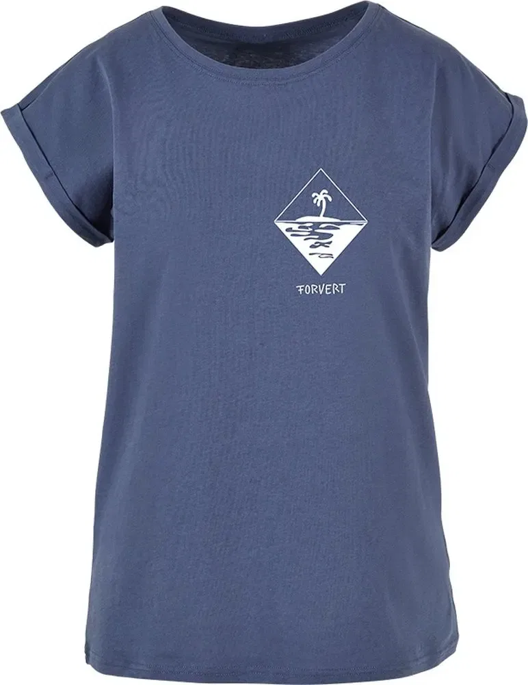 Женский топ Forvert Ladies Tee Pasadena Brandit, Blue