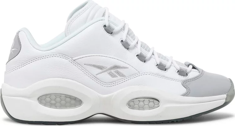 Кроссовки Reebok Question Low, бело-серый - фото