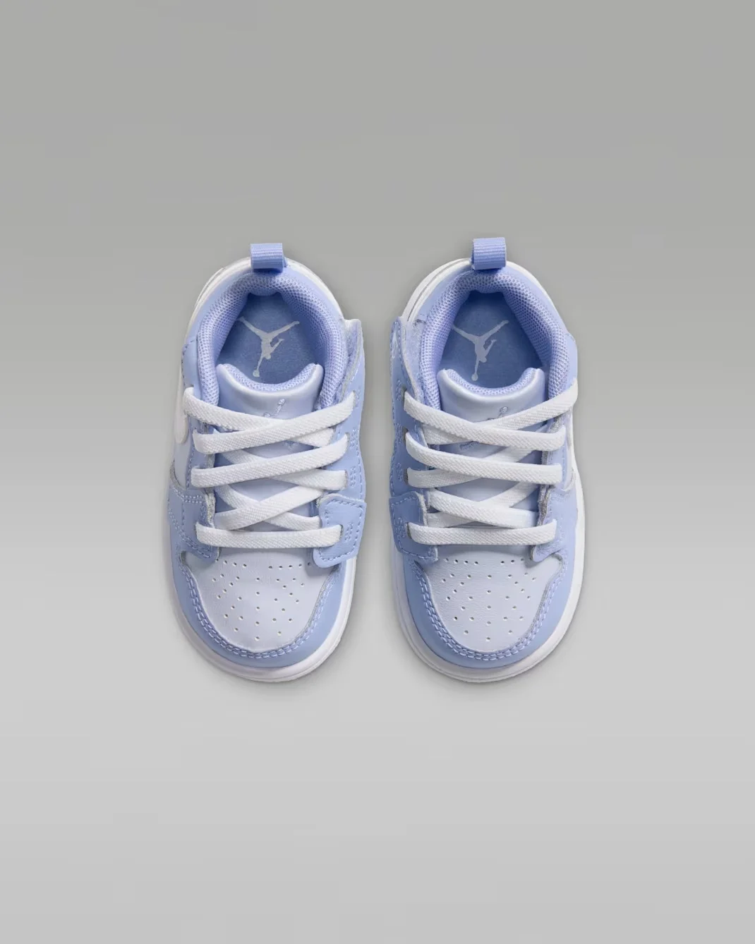 Кроссовки детские для малышей Nike Jordan 1 Low Alt, синий/белый — фото 3