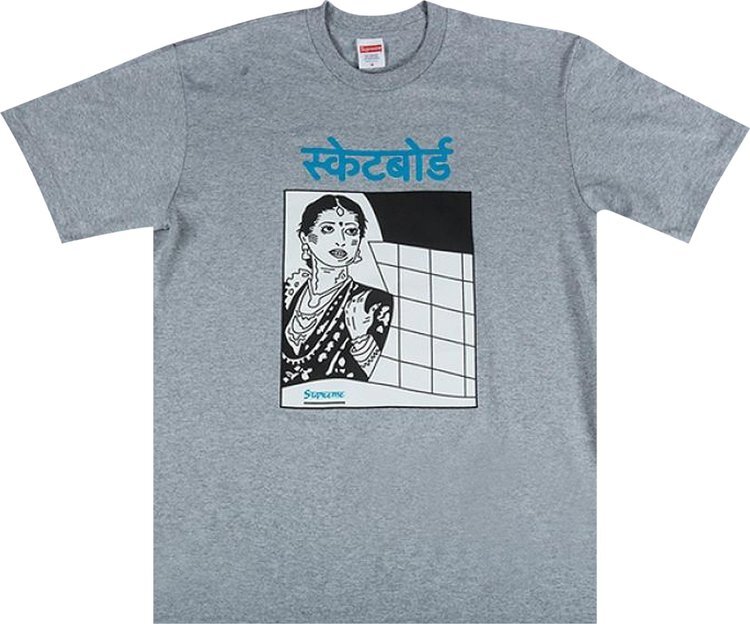 

Футболка Supreme Bombay Tee 'Heather Grey', серый