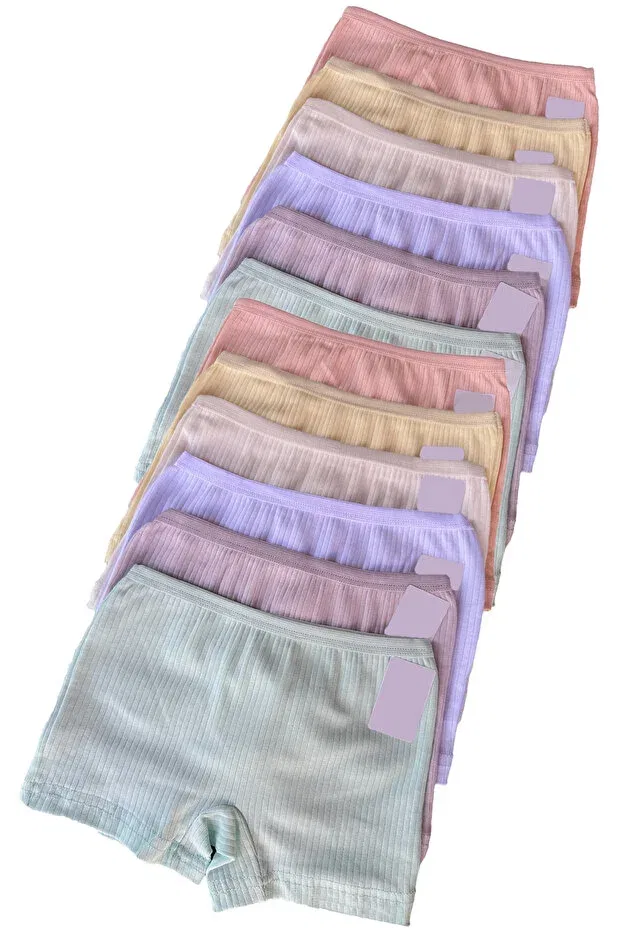 Детские боксеры для девочек цветные Katmirra Dondeza, Pastel