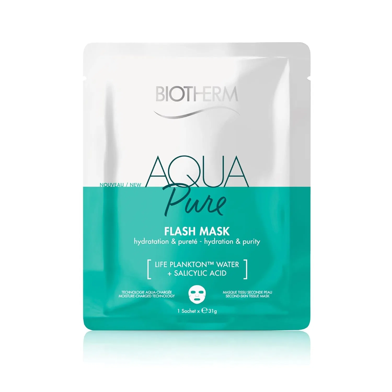 Сыворотка Biotherm — Aqua Super Mask Pure с планктоном и салициловой кислотой, 31 г
