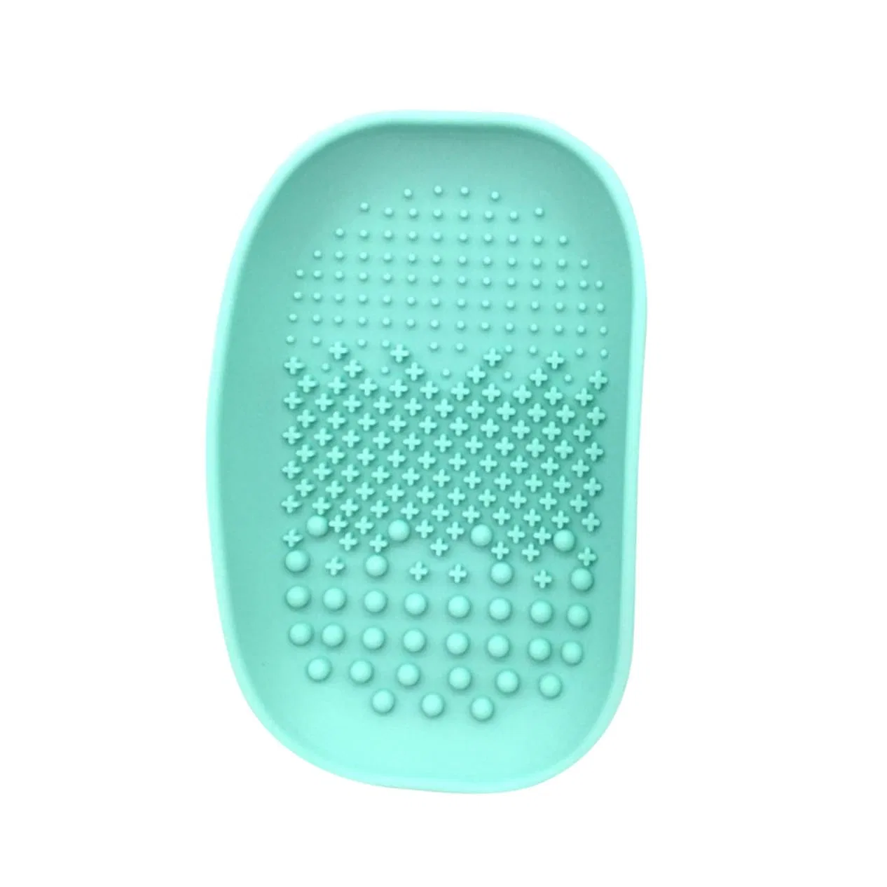 Подушечка для очистки кистей силиконовая TOYZFRIENDY, 1 шт, 15,2 x 9 x 3 см, Hellgrün