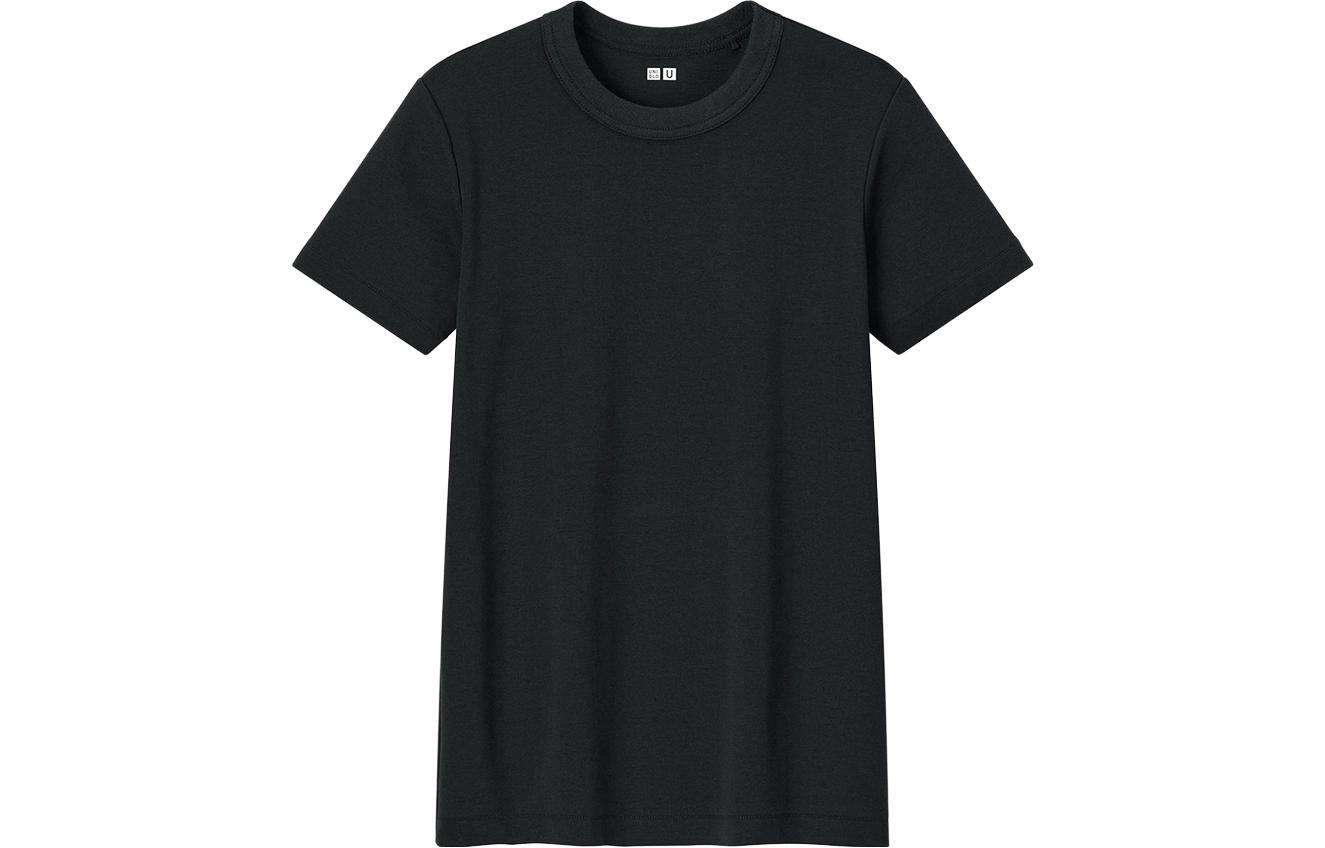 

Футболка U Collection женская черная Uniqlo
