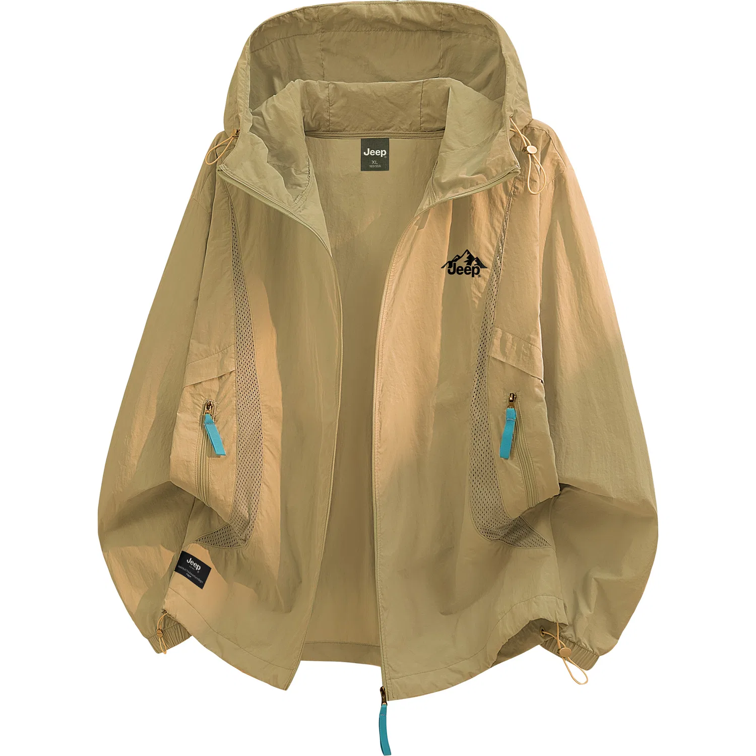 Детская одежда для защиты от солнца с длинным рукавом, модель Ice Peak, Jeep, Khaki