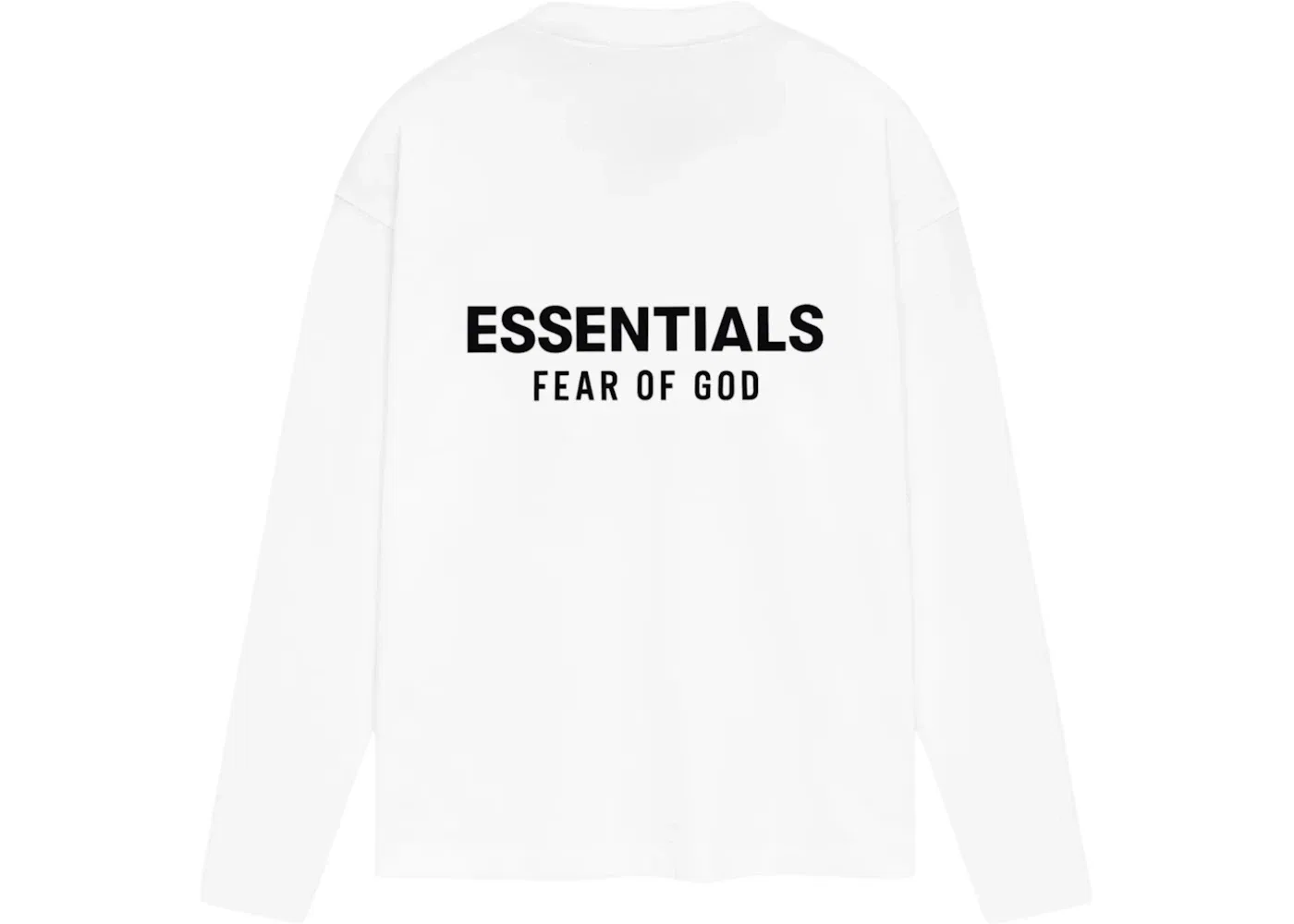 Мужская футболка с длинным рукавом Classic Long Sleeve Tee Fear of God, Bright White