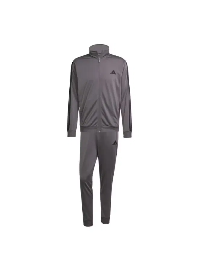 Костюм спортивный с лампасами Dayready 3-stripes Adidas, серый — фото 2