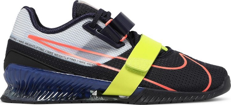 

Кроссовки Nike Romaleos 4 'Blackened Blue Cyber', синий, Синий;черный, Кроссовки Nike Romaleos 4 'Blackened Blue Cyber', синий