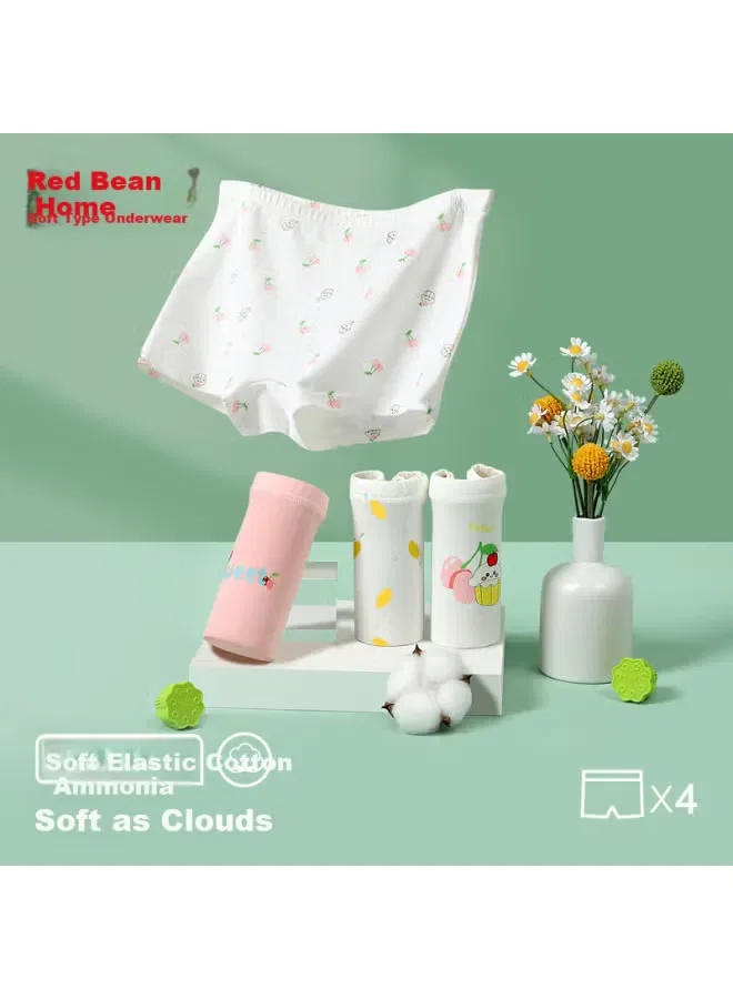 Трусы-шорты хлопковые комплект 4 шт Hodo Home, цветной