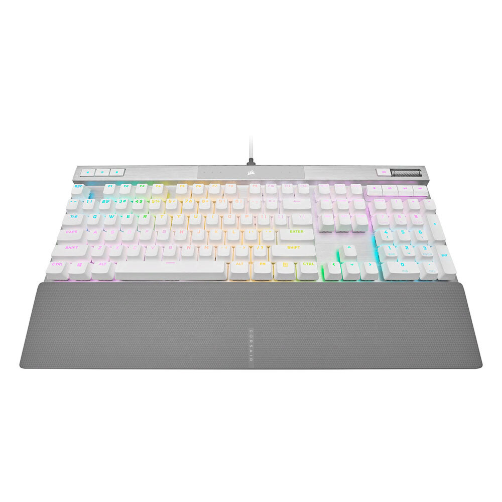 

Игровая клавиатура Corsair K70 RGB Pro, проводная, механическая, CORSAIR OPX, английская раскладка, белый