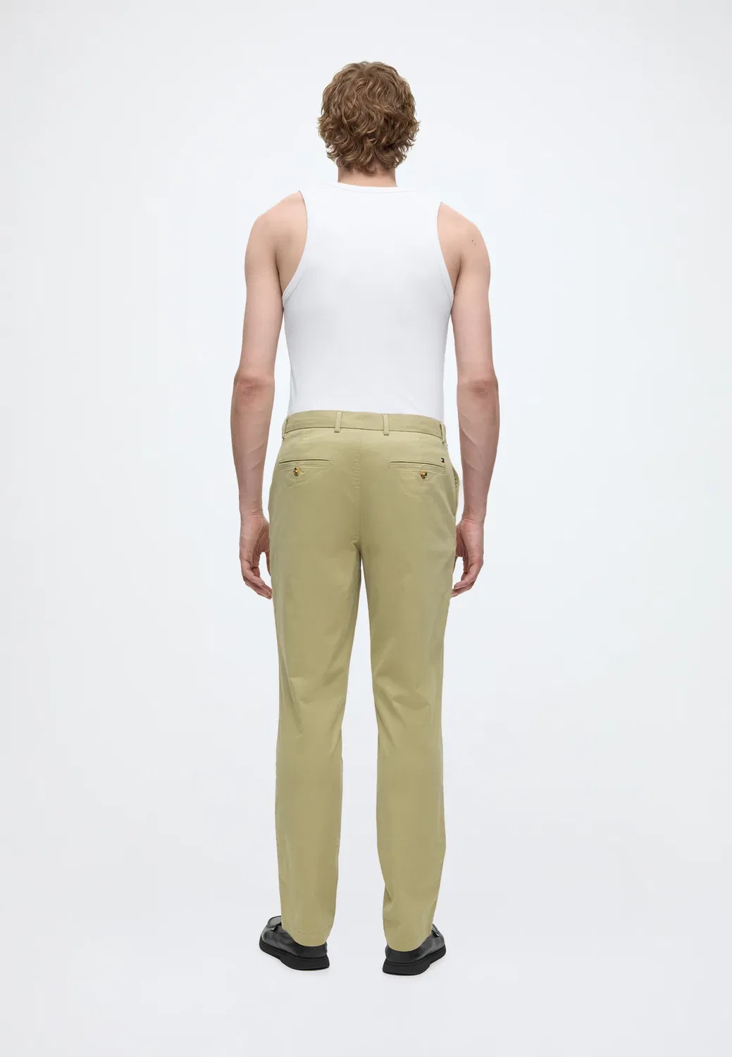 Дентон - чиносы Tommy Hilfiger, Western Khaki — фото 3