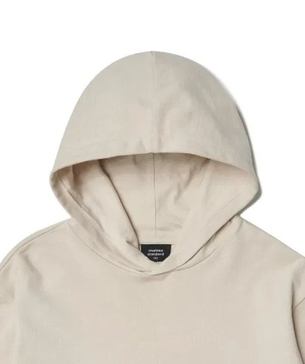 Платье-свитшот с капюшоном, Hooded Sweat Dress, Musinsa Standard Kids, песочный — фото 4