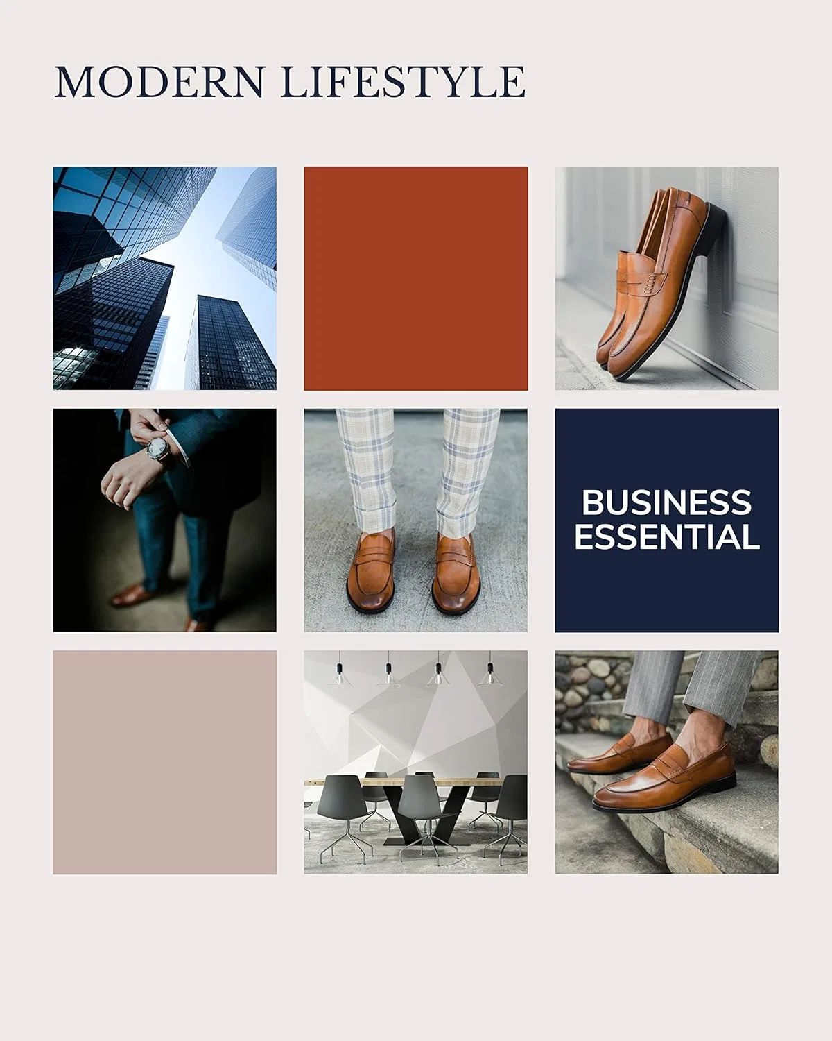 Лоферы кожаные Dunross & Sons, Lewis Cognac — фото 4