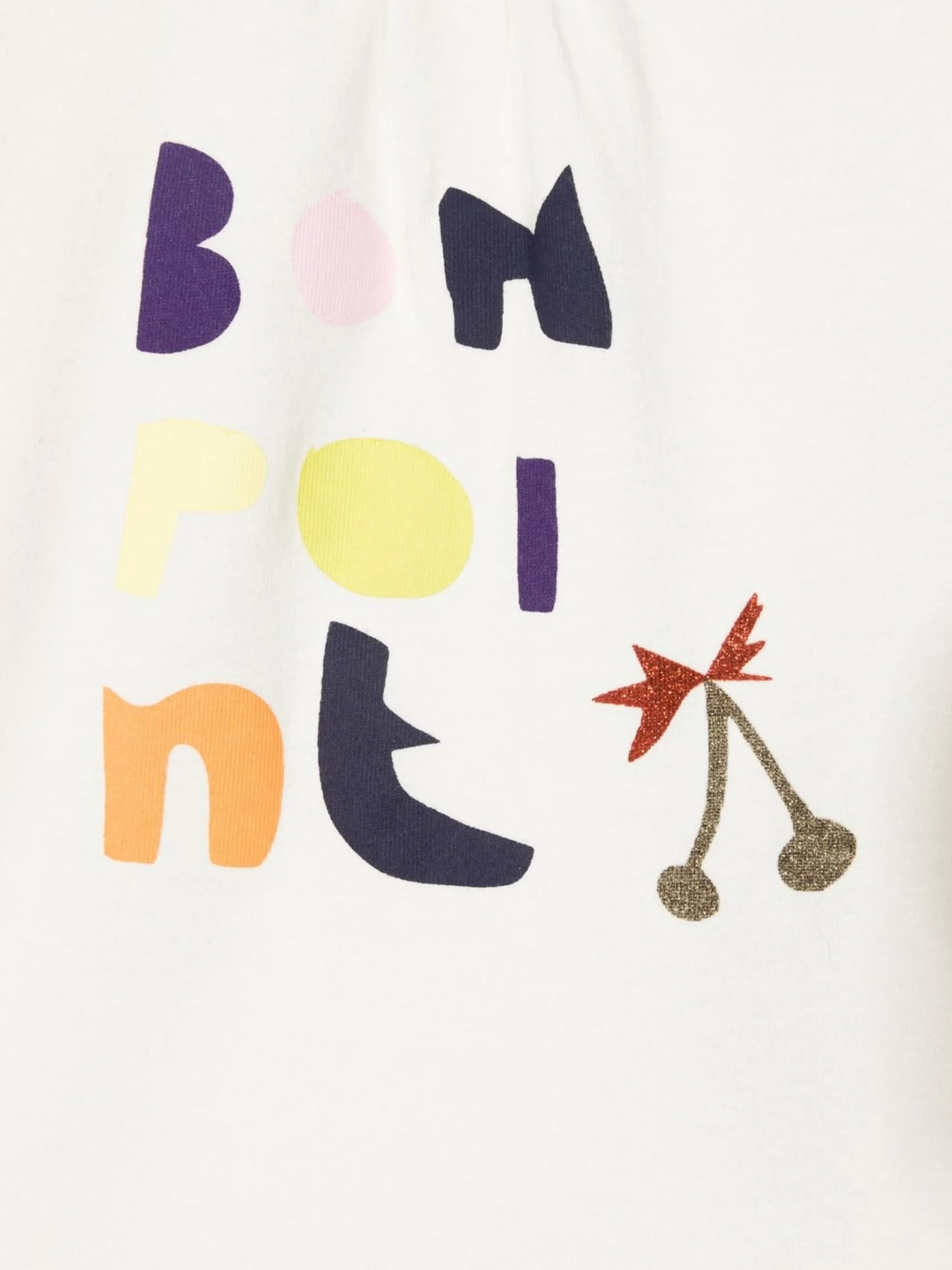 Футболка с логотипом Bonpoint, белый — фото 3