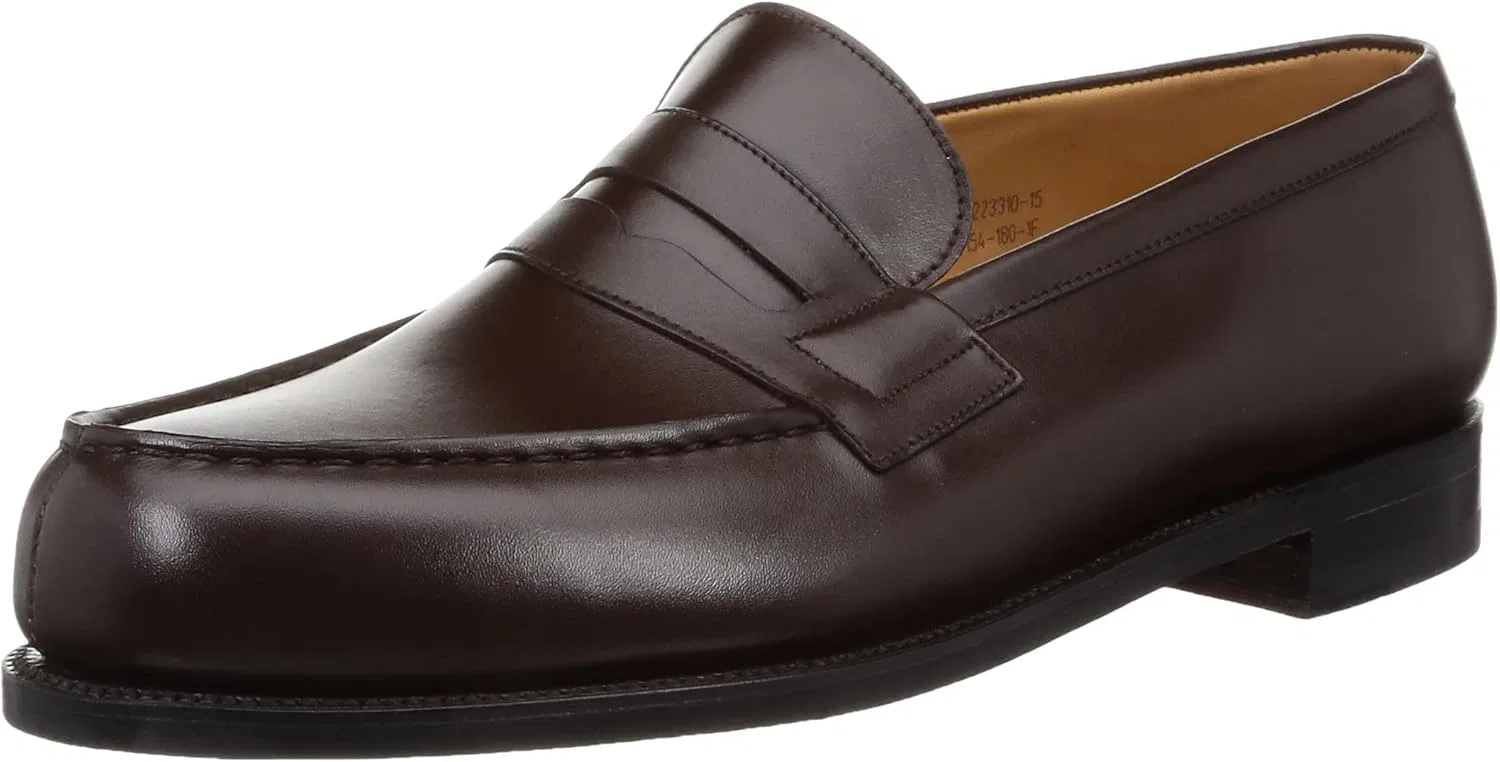 Лоферы J.M.WESTON Penny Loafer, темно-коричневый J.M.WESTON(ジェイエムウエストン)